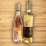 1 fl. Hvidvin & 1 fl. Rosévin